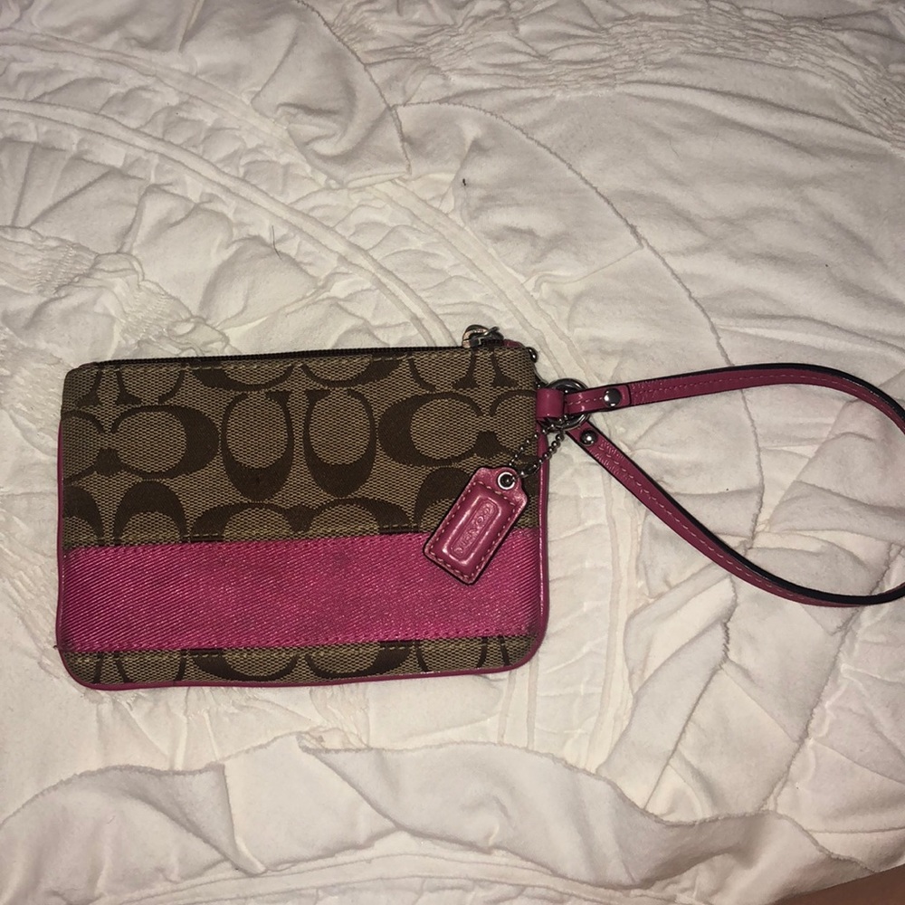 Coach wristlet